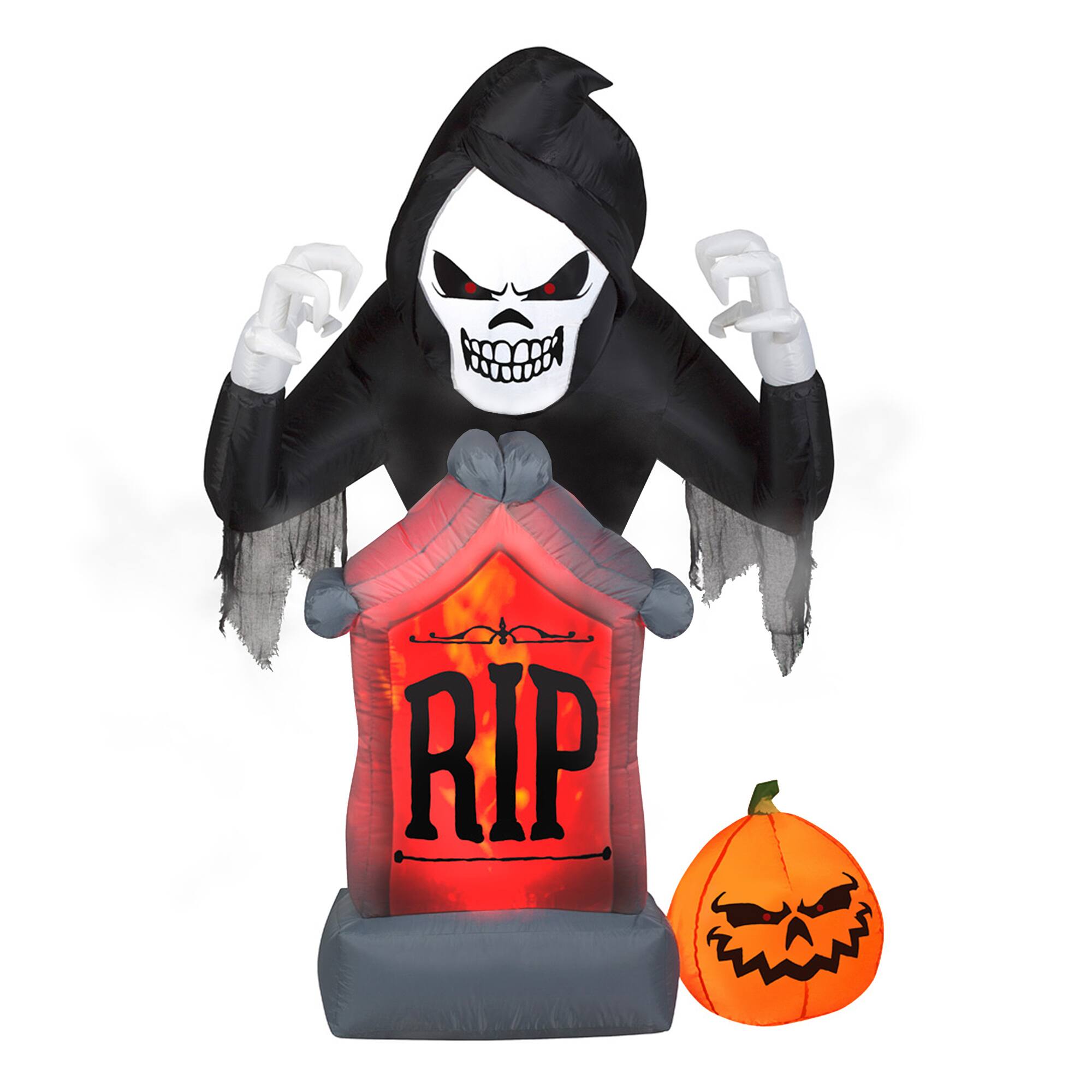 6ft. LED Inflatable Reaper with Fog Effects